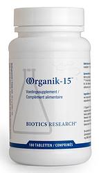 Foto van Biotics oorganik-15 tabletten