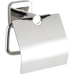 Foto van Wenko toiletrolhouder mezzano cover 15 cm rvs zilver