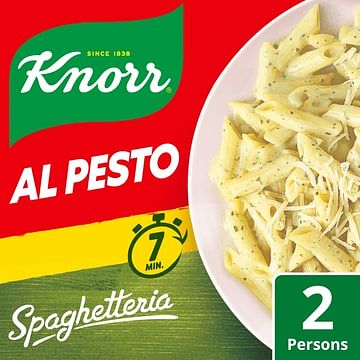 Foto van Knorr pastagerecht spaghetteria al pesto 2 porties 155g bij jumbo