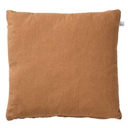 Foto van Dutch decor linn - kussenhoes linnen tobacco brown 45x45 cm - bruin