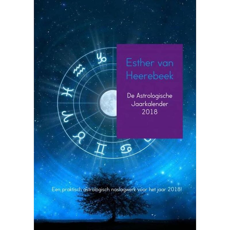 Foto van De astrologische jaarkalender 2018