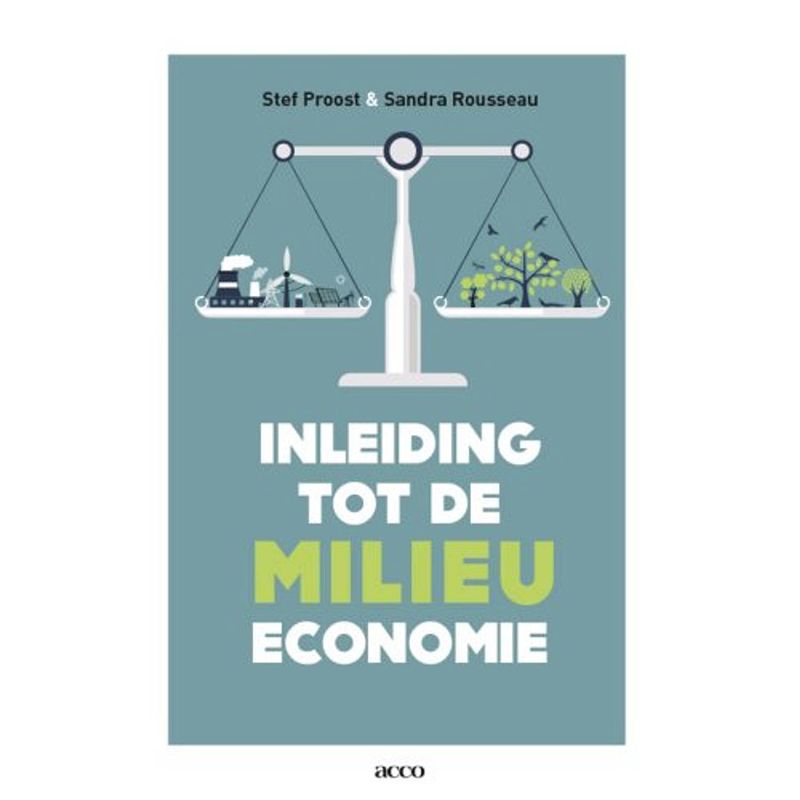 Foto van Inleiding tot de milieueconomie