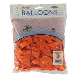 Foto van Ballonnen | oranje | 100 stuks