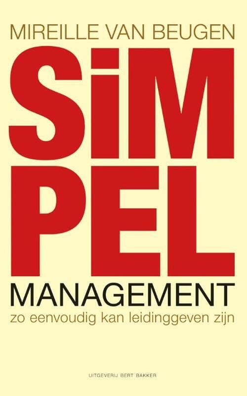 Foto van Simpel management - mireille van beugen - ebook (9789035139015)
