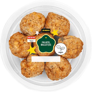 Foto van Jumbo falafel balletjes 72g aanbieding bij jumbo | diverse soorten