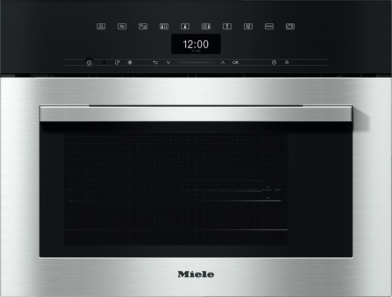 Foto van Miele dgm 7340 inbouw combi stoomoven rvs