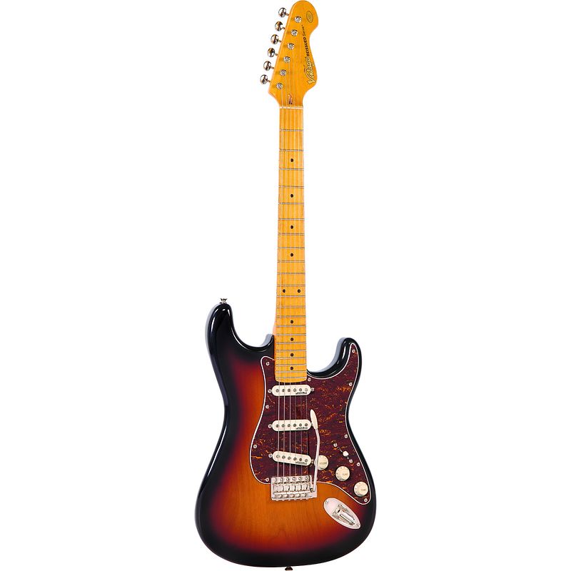 Foto van Vintage v6mssb sunset sunburst elektrische gitaar