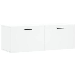 Foto van The living store wandkast - wandgemonteerd - 100 x 36.5 x 35 cm - wit