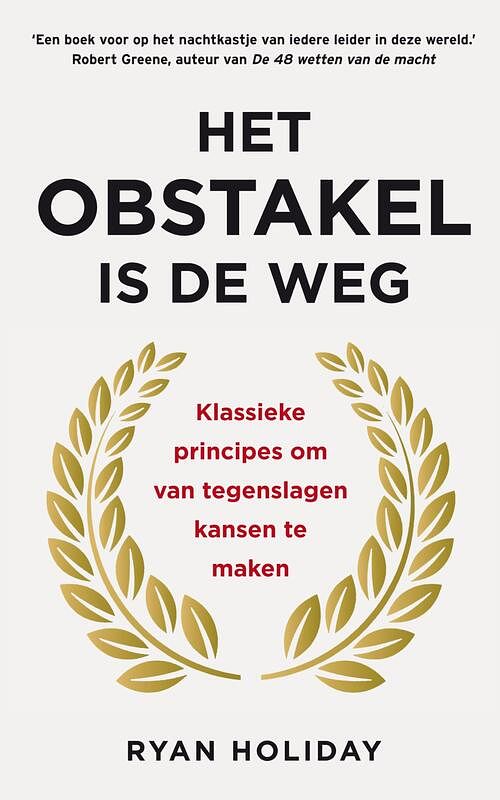 Foto van Het obstakel is de weg - ryan holiday - ebook (9789044977288)