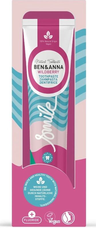 Foto van Ben & anna wildberry toothpaste