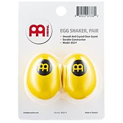 Foto van Meinl es2-y eggshaker geel (2 stuks)