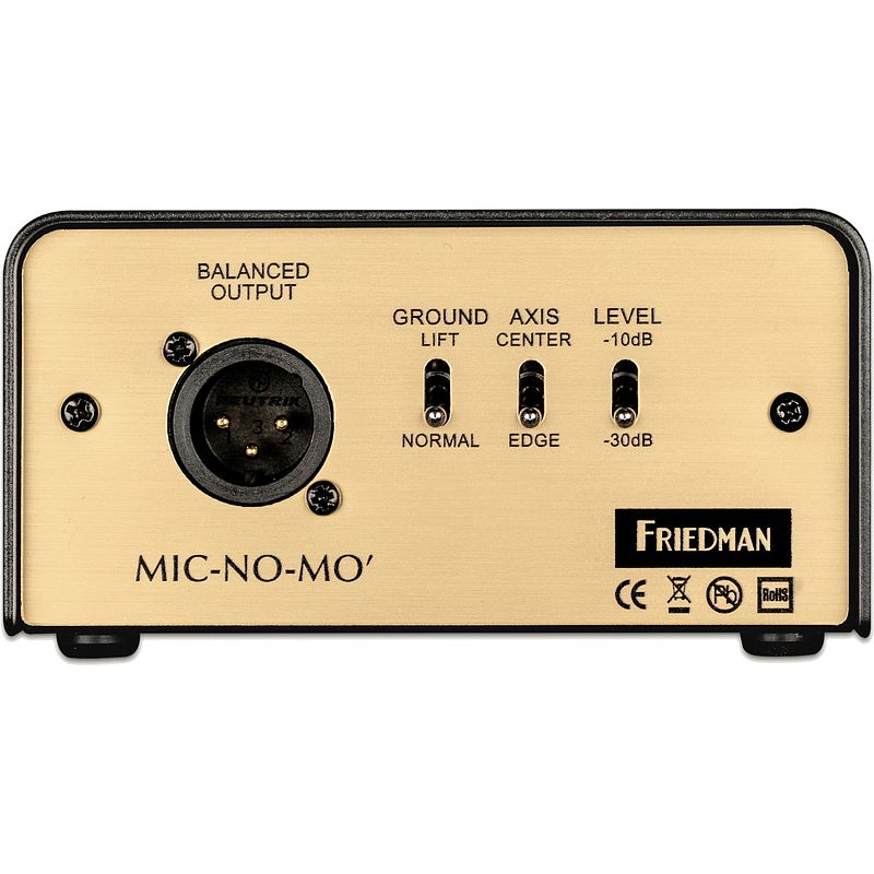 Foto van Friedman mic-no-mo all-analog cabinet simulation box