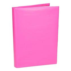 Foto van Kaftpapier schoolboeken roze 200 x 70 cm - kaftpapier