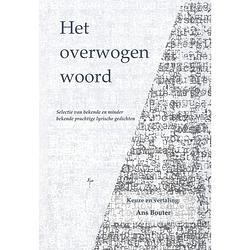 Foto van Het overwogen woord