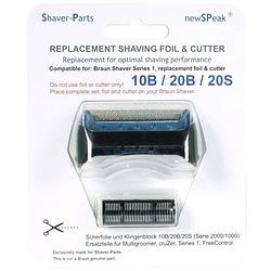 Foto van Shaver parts scheerblad met mes voor braun 10b, 20b en 20s