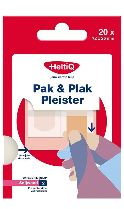 Foto van Heltiq pak & plak pleister snijwond 2