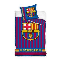 Foto van Fc barcelona dekbedovertrek logo blauw/rood 140 x 200 cm