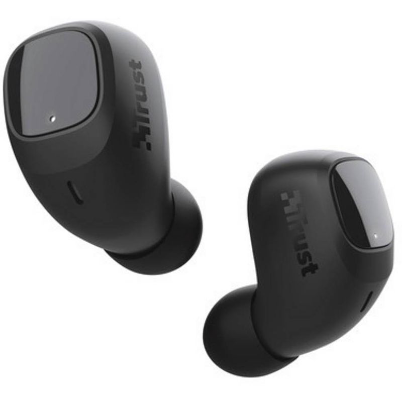 Foto van Trust nika compact in ear oordopjes bluetooth zwart