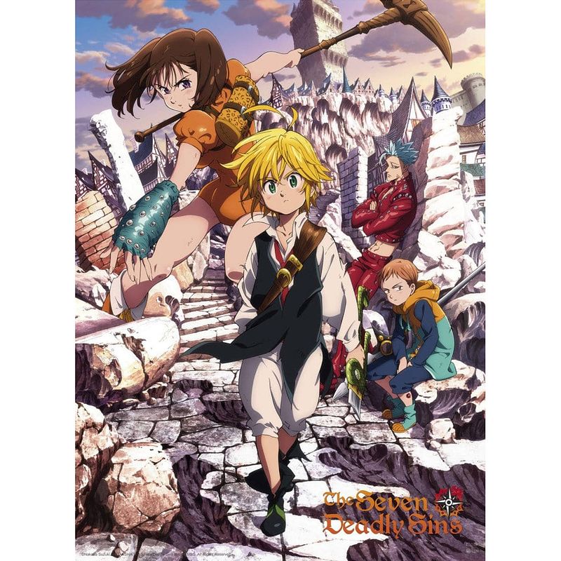 Foto van Abystyle the seven deadly sins sins poster 38x52cm