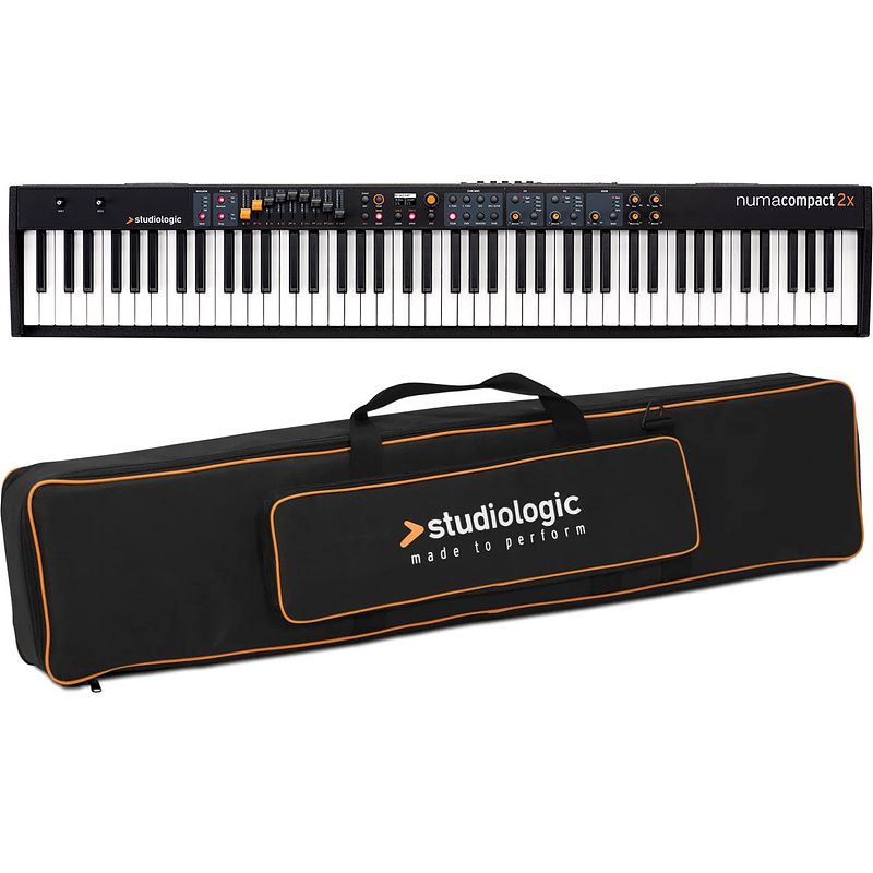 Foto van Studiologic numa compact 2x set digitale piano met softcase