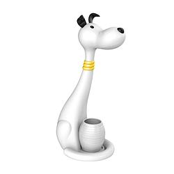 Foto van Led kinder nachtlamp - tafellamp - hond - aanpasbare kleur - wit - touch - dimbaar
