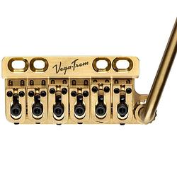 Foto van Vegatrem vt1 ultratrem standard gold brug voor elektrische gitaar