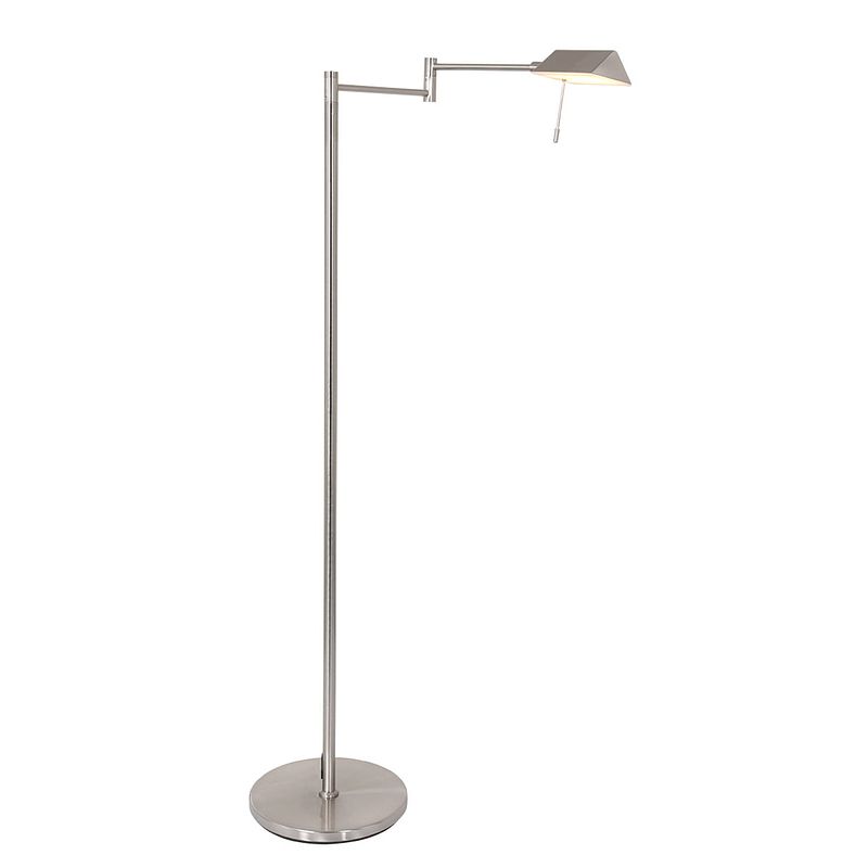 Foto van Steinhauer retina vloerlamp staal kunststof 145 cm hoog