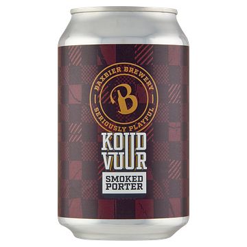 Foto van Baxbier brewery koud vuur smoked porter blik 330ml bij jumbo