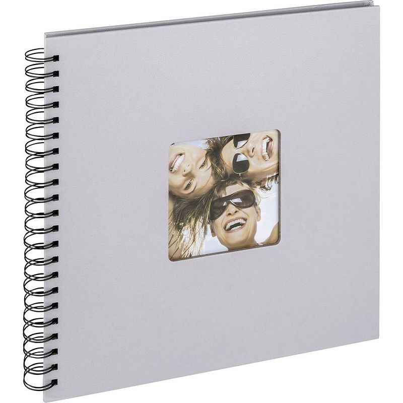 Foto van Walther+ design sa-110-d ringbandalbum (b x h) 30 cm x 30 cm grijs 50 bladzijden