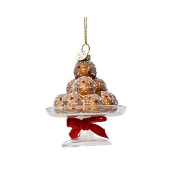 Foto van Decoris - ornament glas l8b8h10 cm multi i kerst