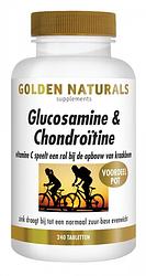 Foto van Golden naturals glucosamine & chondroïtine? tabletten