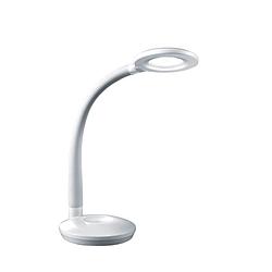 Foto van Moderne tafellamp cobra - kunststof - wit