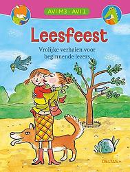 Foto van Leesfeest vrolijke verhalen voor beginnende lezers (avi m3 / avi 1) - hardcover (9789044764093)