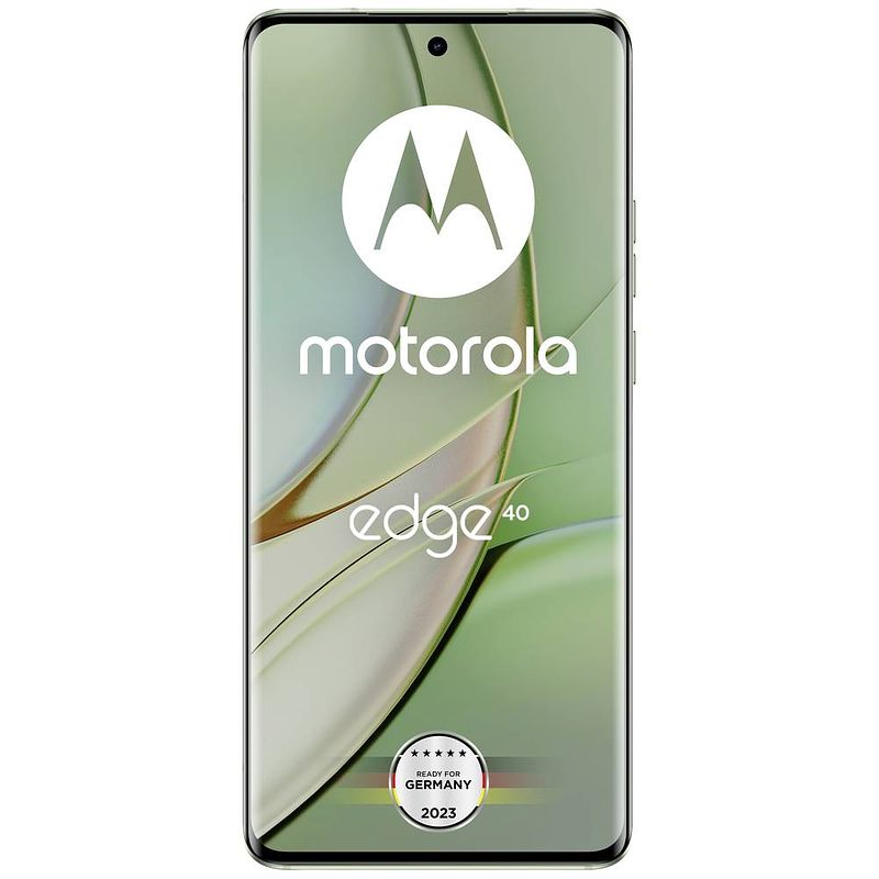 Foto van Motorola edge 40 5g smartphone 256 gb 16.6 cm (6.55 inch) groen android 13 dual-sim