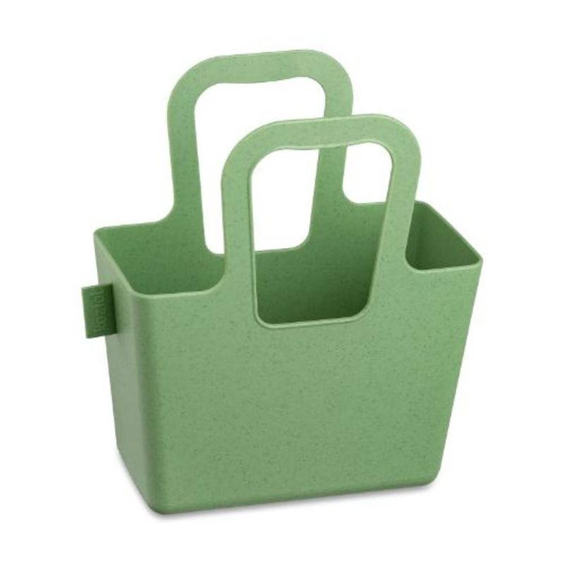 Foto van Koziol - organizer tas, 2.3 l organic, blad groen - koziol taschelini