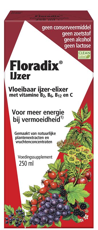 Foto van Salus floradix vloeibaar ijzer elixer