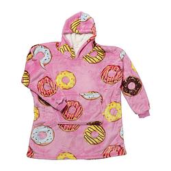 Foto van Oversized hoodie - donut - one size