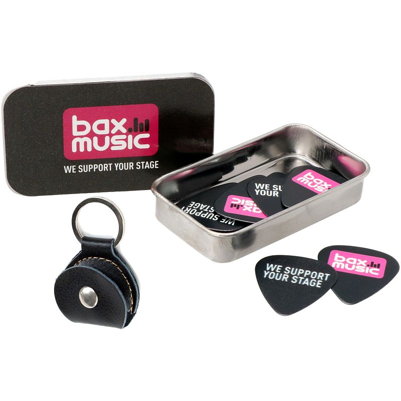 Foto van Bax music plectrumdoosje & fazley pb01 plectrumhouder