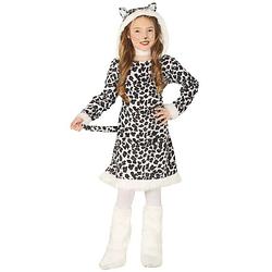 Foto van Dierenpak luipaard verkleedjurkje voor meisjes - carnavalskleding/outfit luipaard 10-12 jaar (140-152)