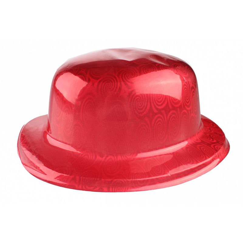 Foto van Lg-imports hoed metallic rood one size