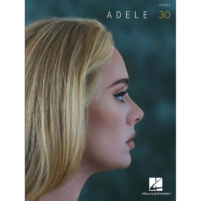 Foto van Hal leonard adele 30 songboek voor ukelele