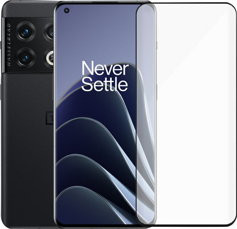 Foto van Oneplus 10 pro 256gb zwart 5g + panzerglass screenprotector glas