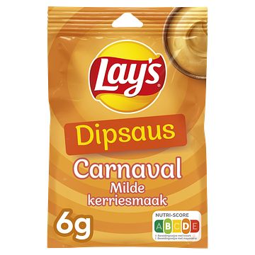 Foto van Lay's carnaval kerrie dip saus mix 6g bij jumbo