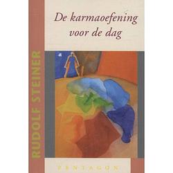 Foto van De karmaoefening voor de dag