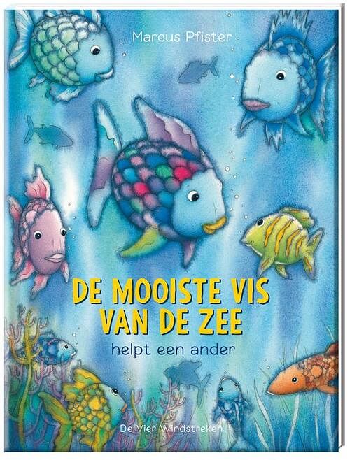 Foto van De mooiste vis van de zee helpt een ander - marcus pfister - hardcover (9789055791026)