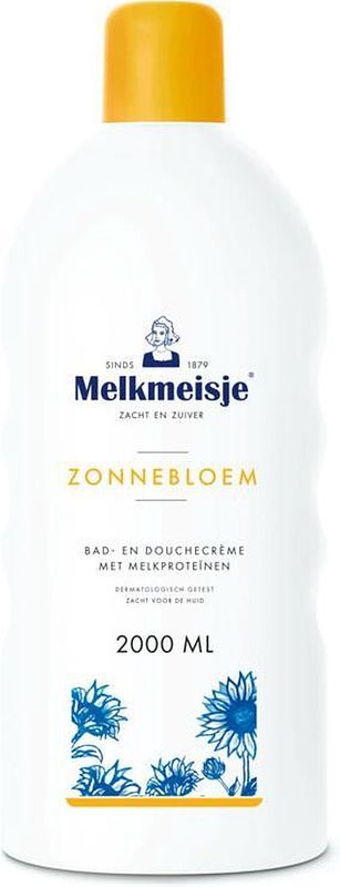 Foto van Melkmeisje zonnebloem bad- en douchecrème