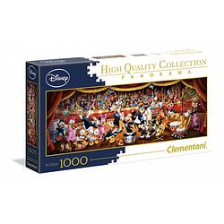 Foto van Clementoni puzzel panorama disney orkest 1000 stukjes