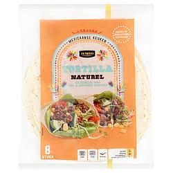 Foto van Jumbo tortilla naturel 8 stuks 320g