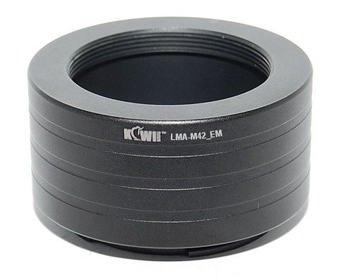 Foto van Kiwi photo lens mount adapter m42-em