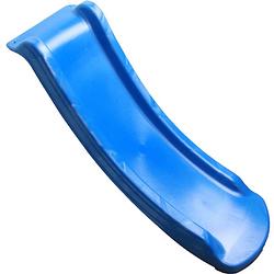 Foto van Intergard glijbaan houten speeltoestel blauw 0,60m platvorm